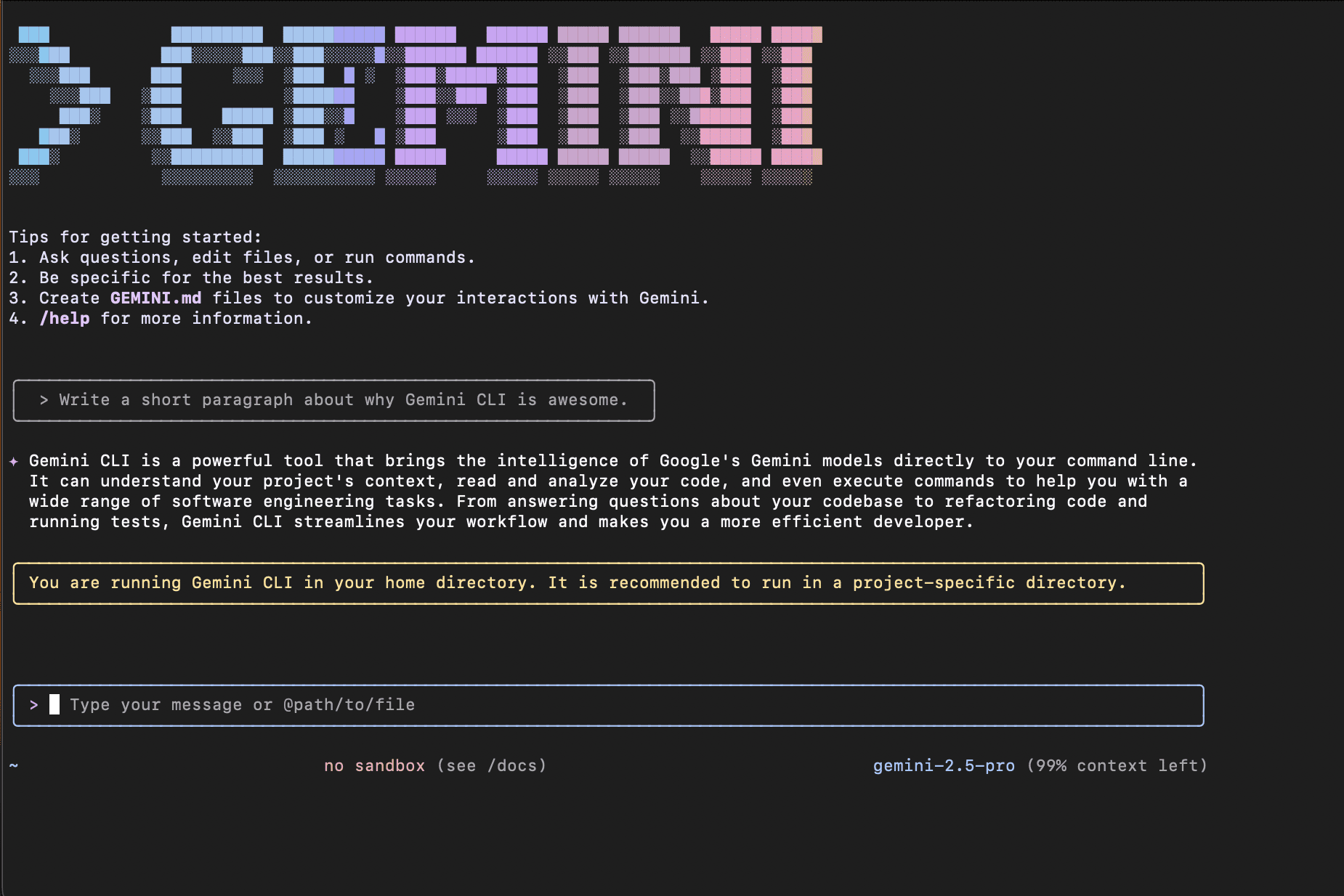 Gemini CLI 6.0 排版优化与 Solarized 色彩美学